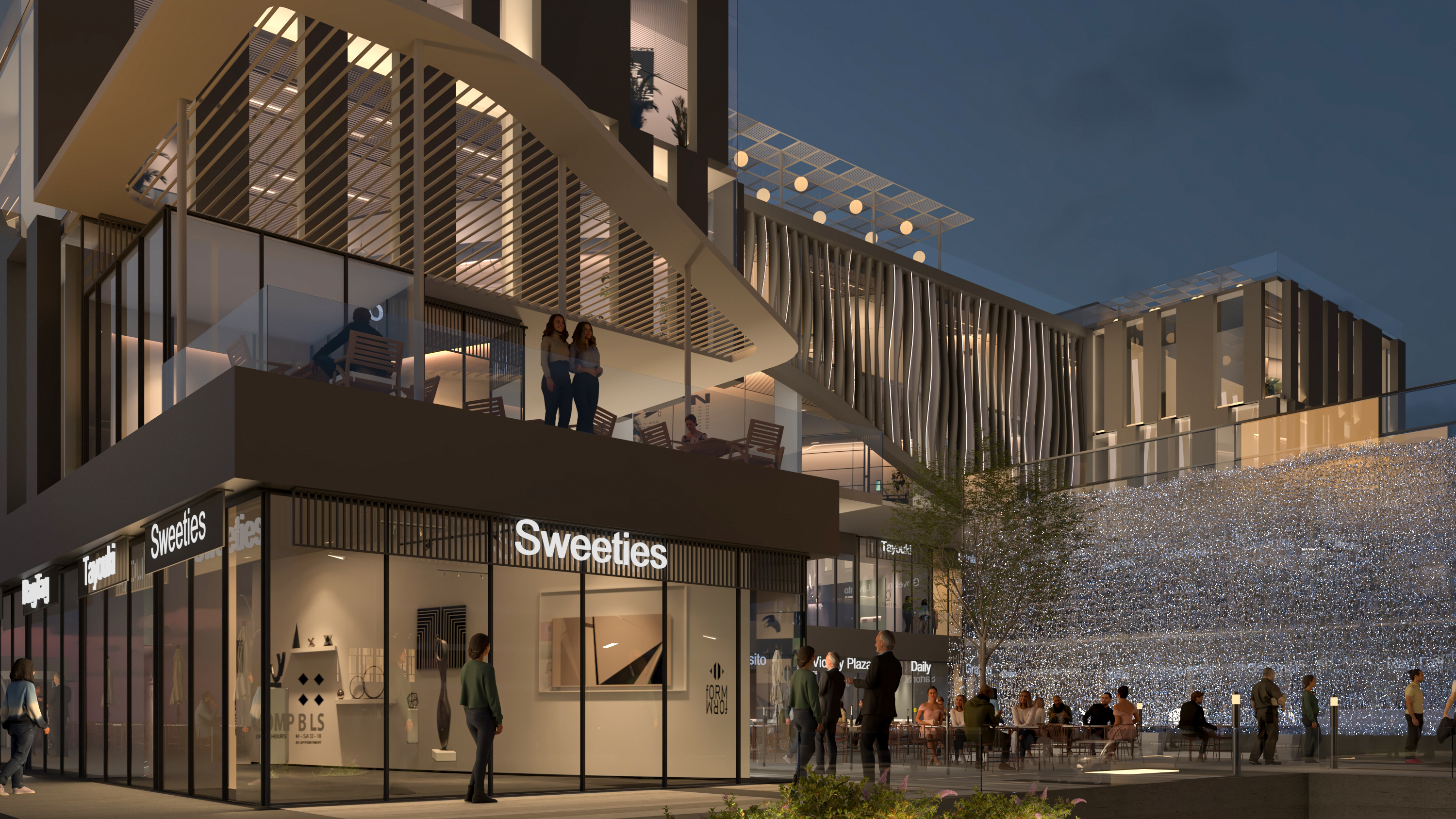 Modern Shopping Center